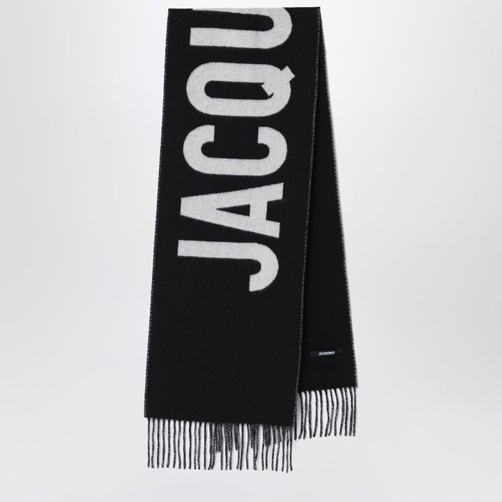JACQUEMUS wool scarf with logo