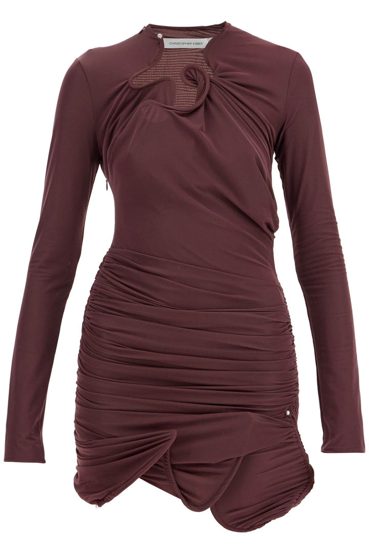 Christopher Esber draped venus mini dress