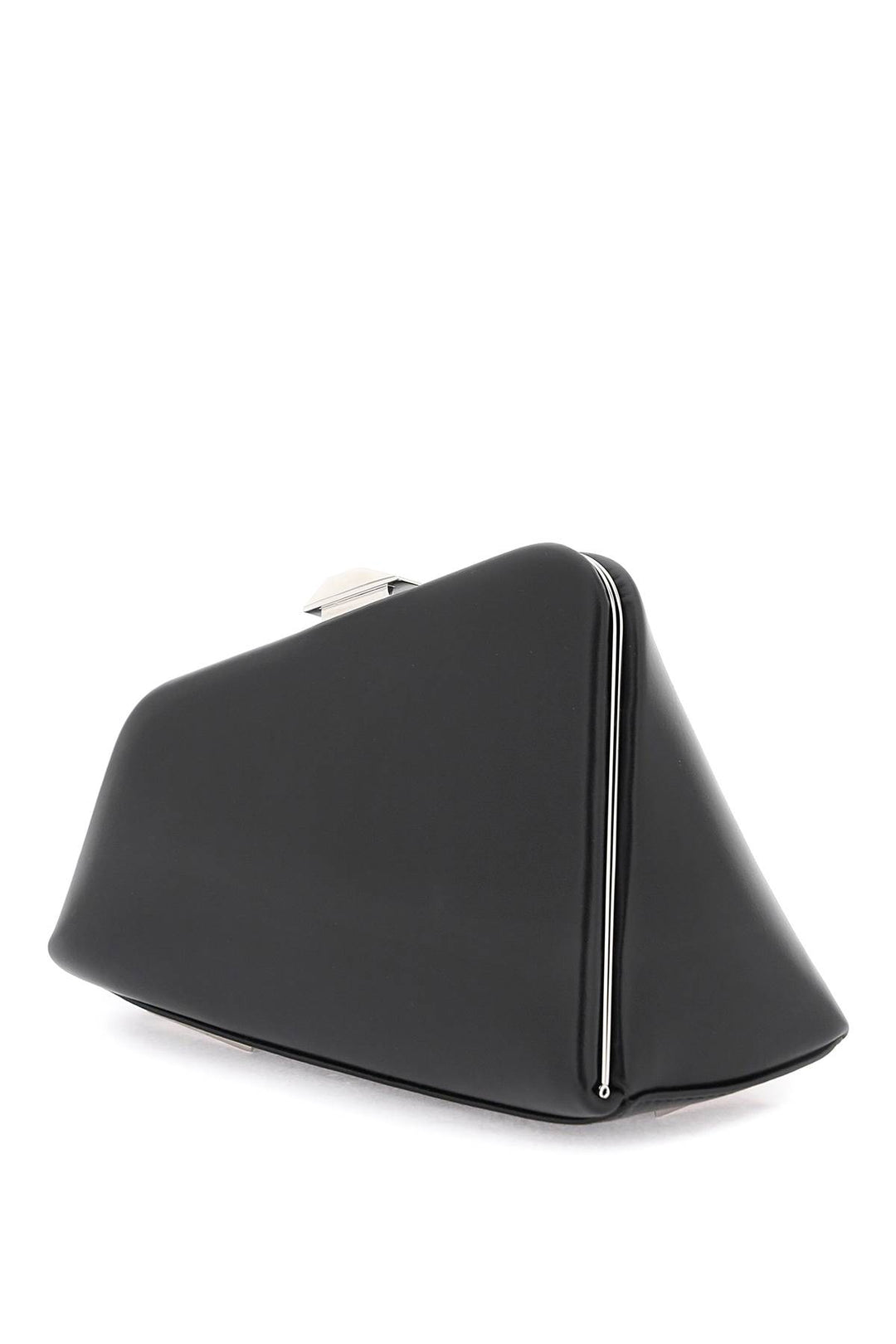 The Attico mini midnight clutch