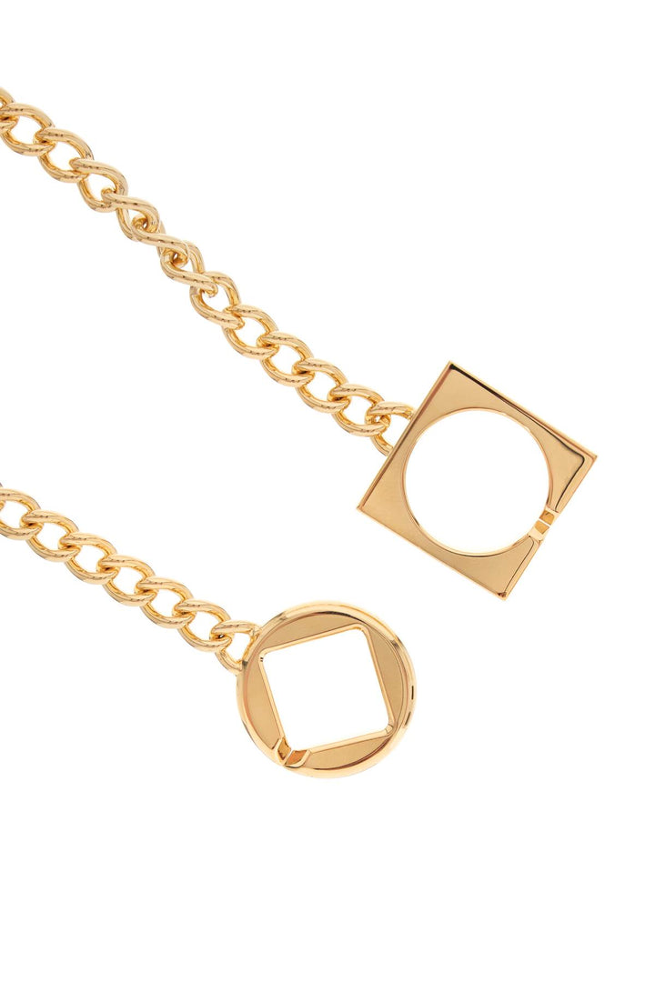 Jacquemus the round square necklace