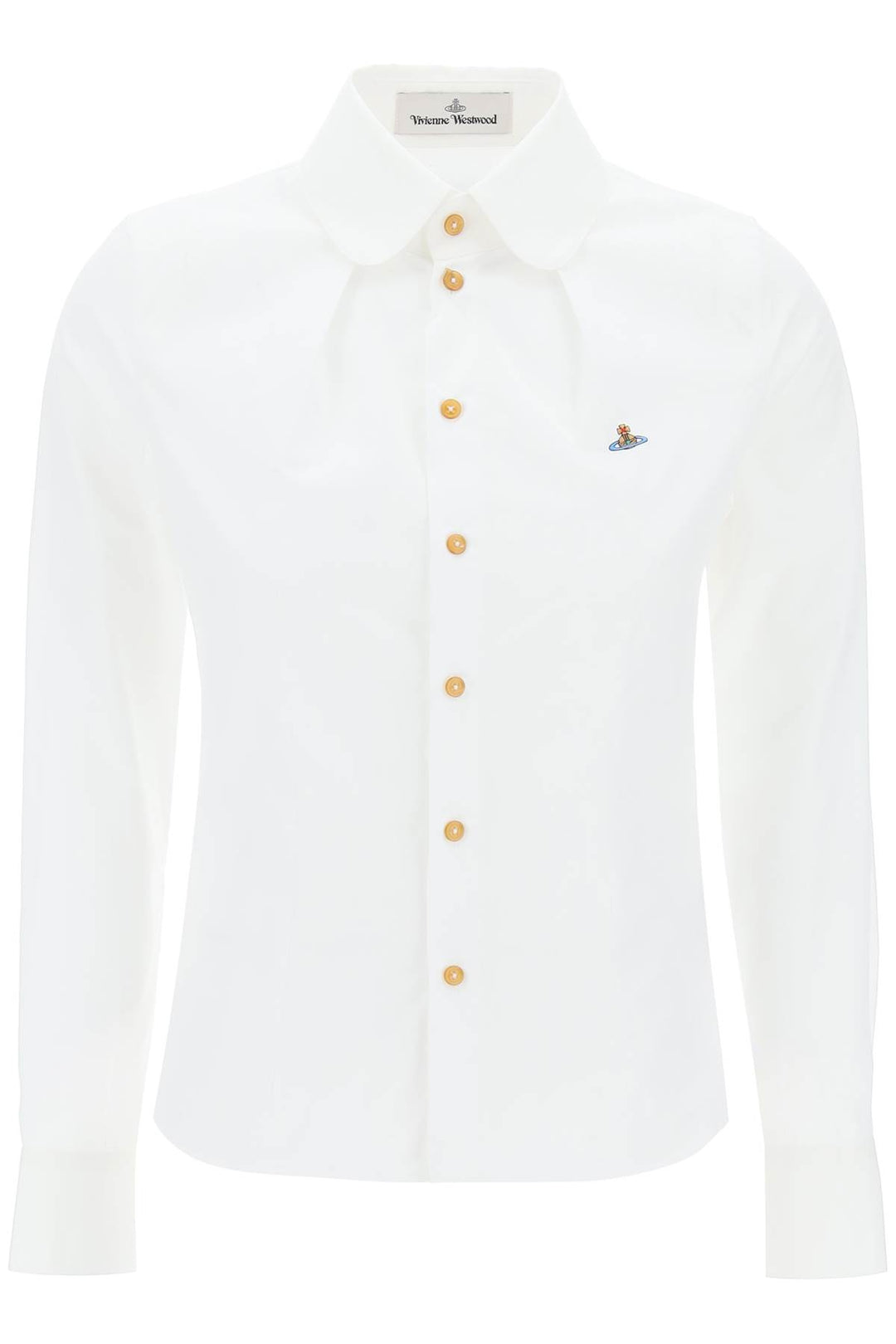 Vivienne Westwood Toulouse Shirt With Darts   Bianco