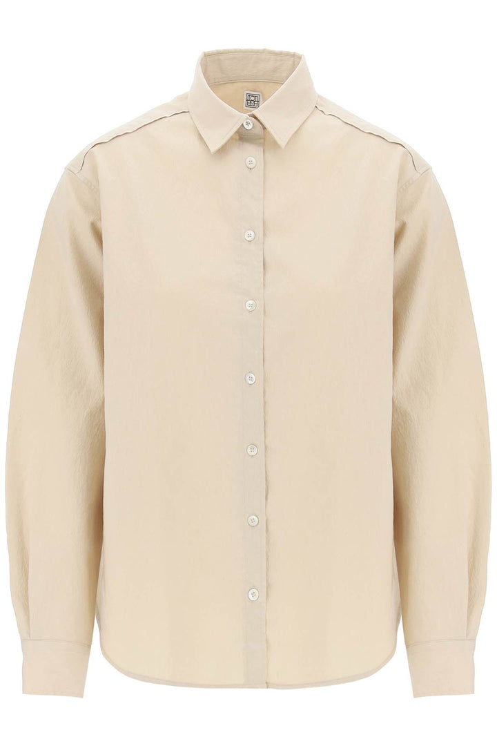 Toteme "signature crinkled fabric shirt