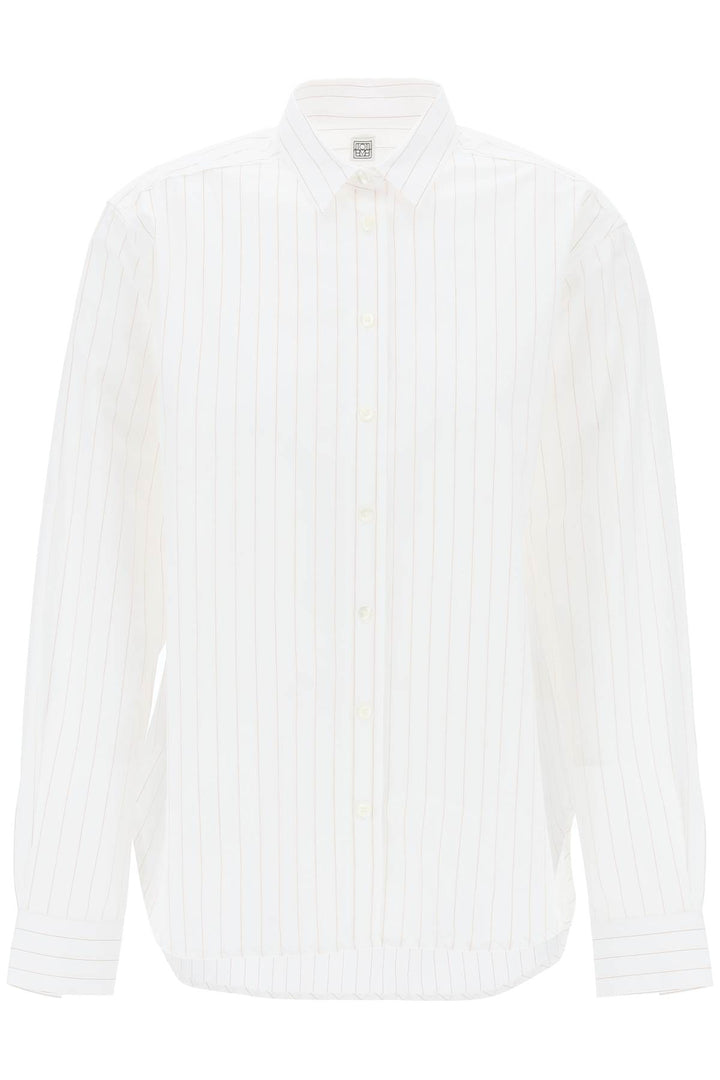 Toteme striped signature dress shirt