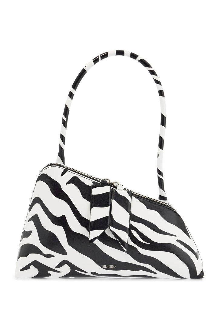 The Attico zebra print Sunrise Bag