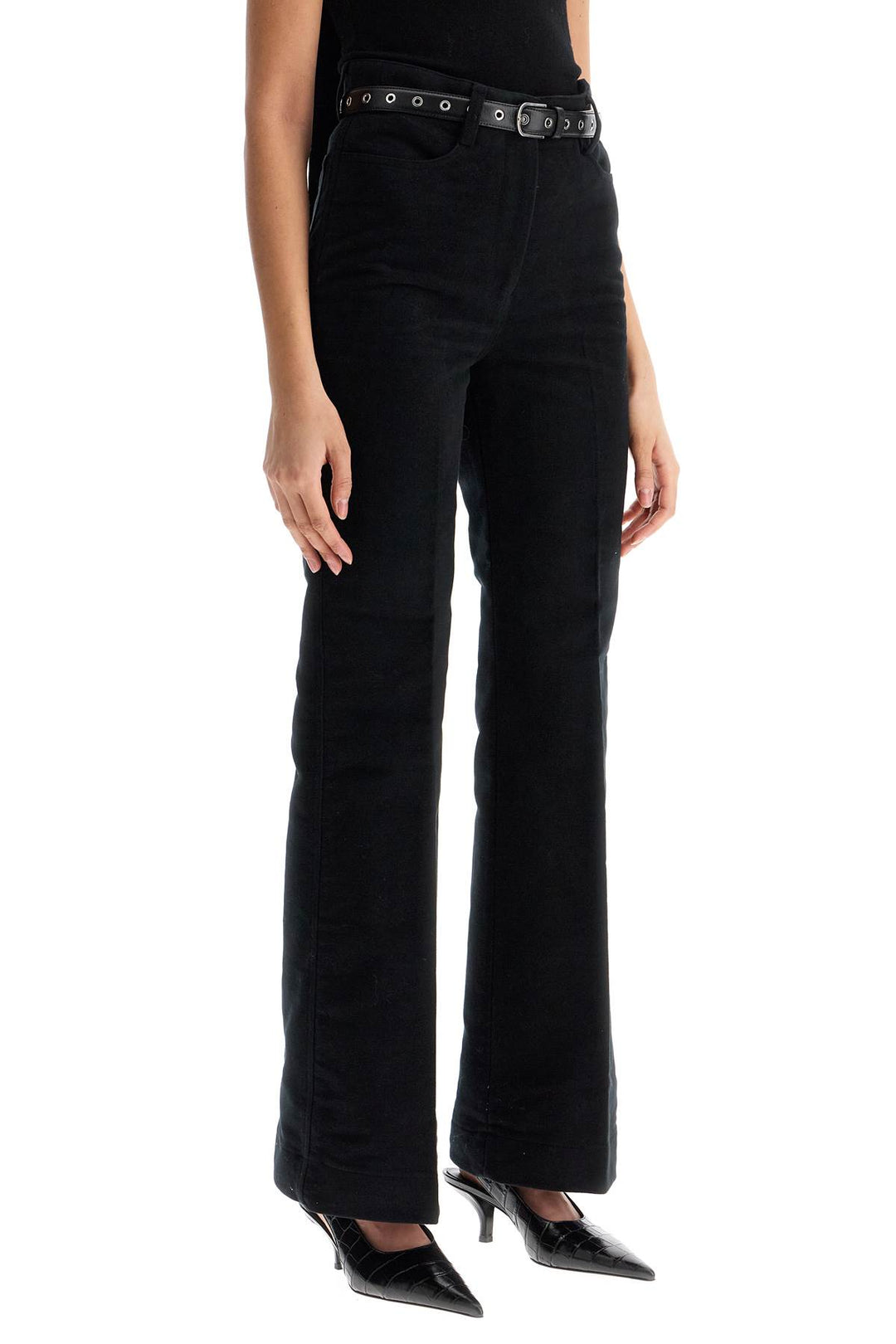 Toteme high-waisted flared pants