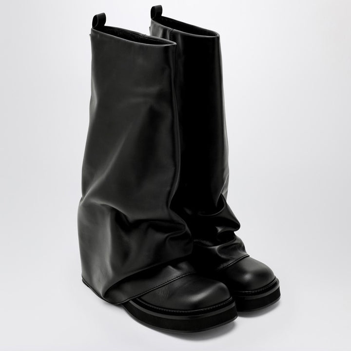The Attico Combat Robin leather boots