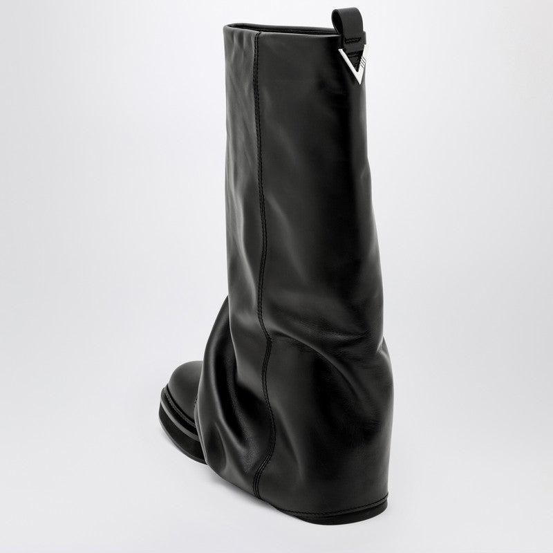 The Attico Combat Robin leather boots