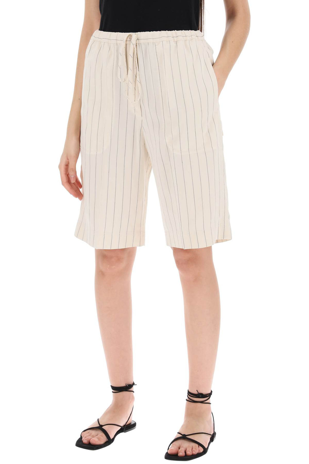 Toteme striped shorts