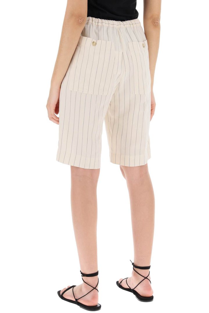 Toteme striped shorts