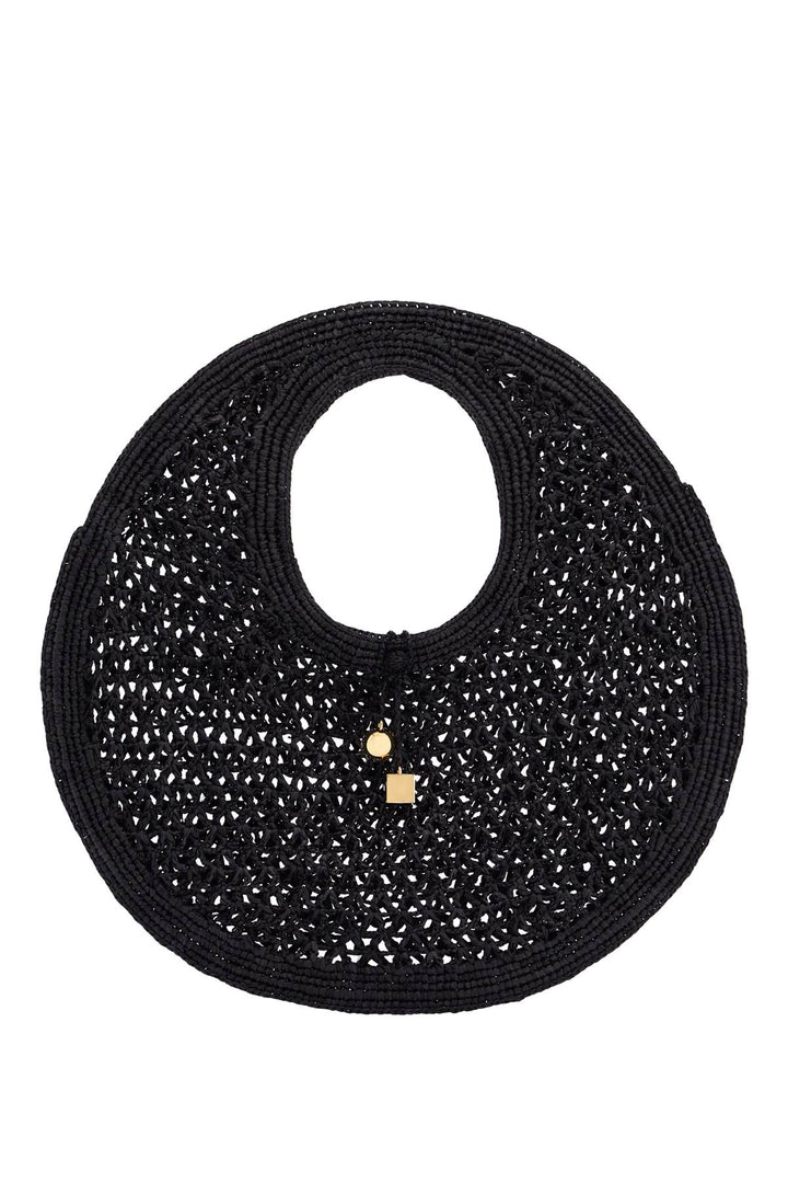 Jacquemus le rondini raffia Bag