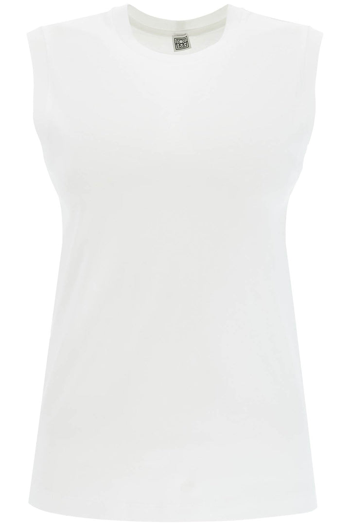 Toteme organic cotton sleeveless top