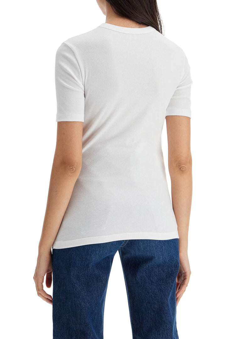 Toteme classic ribbed t-shirt for