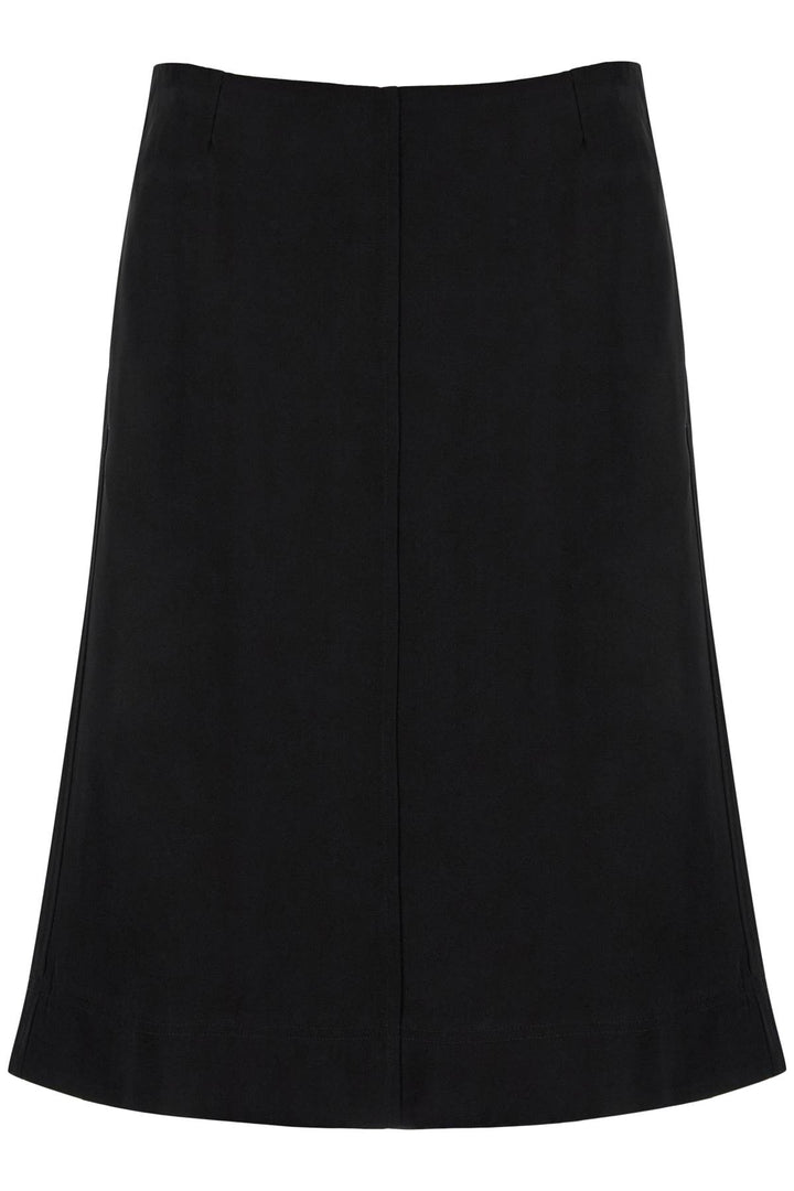 Toteme satin panel skirt