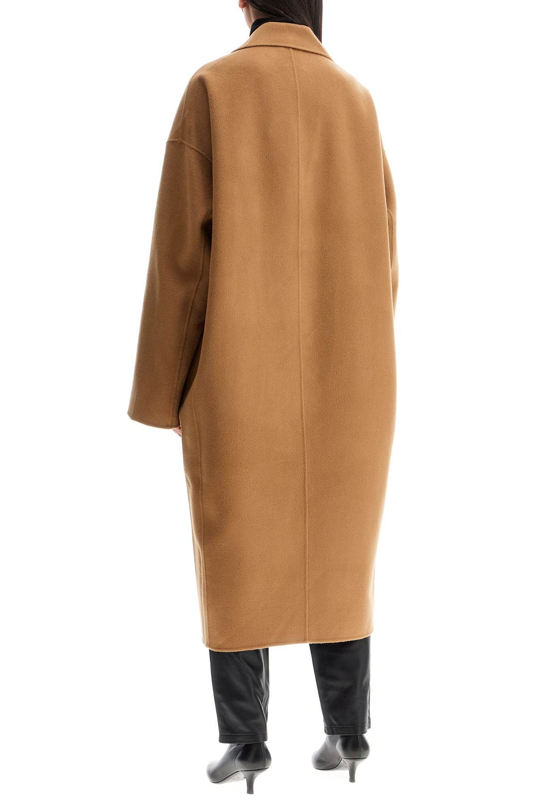 Toteme wool blend cocoon coat with