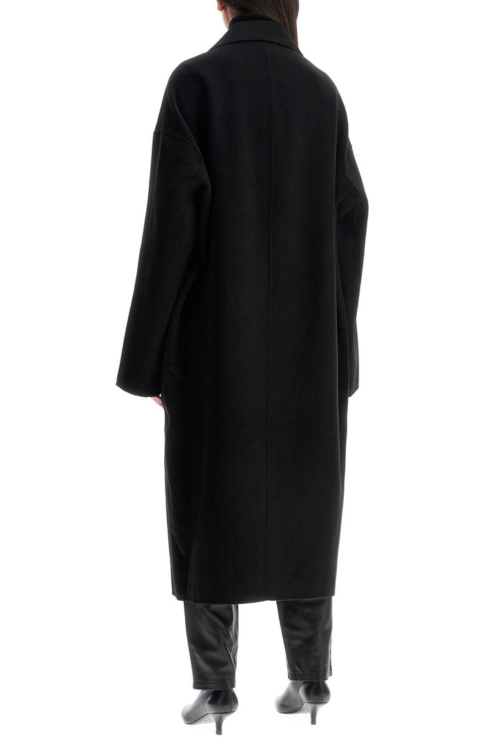 Toteme wool blend cocoon coat with