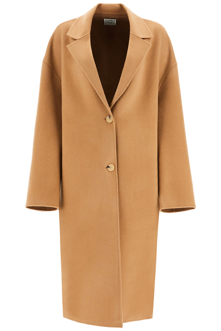 Toteme wool blend cocoon coat