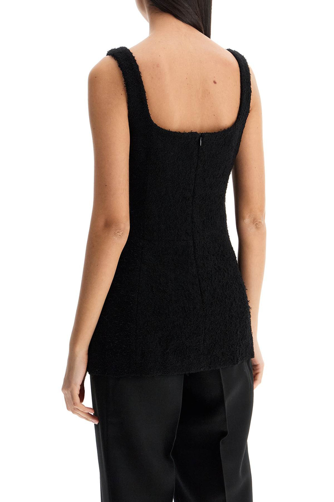 Toteme black boucle top