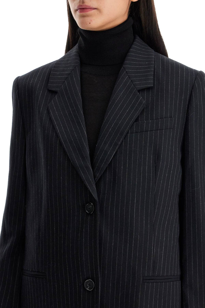 Toteme single-breasted pinstripe blazer