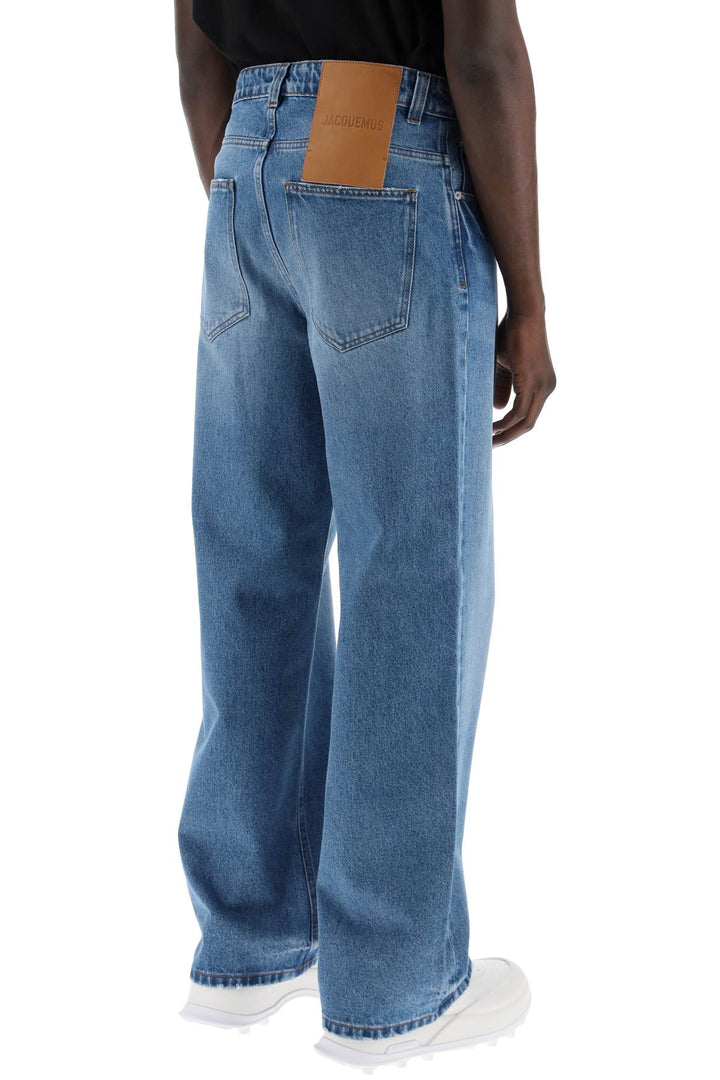 Jacquemus large denim jeans from nimes