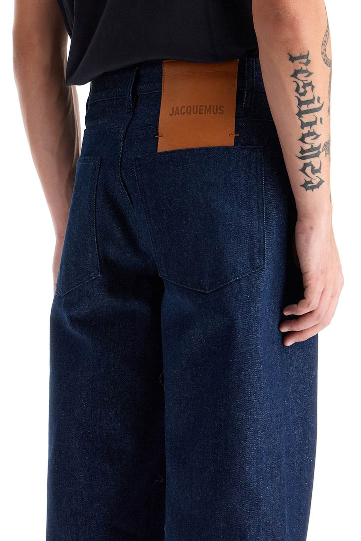 Jacquemus baggy with maxi cuff  baggy jeans