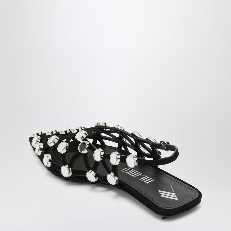 The Attico Grid ballerinas
