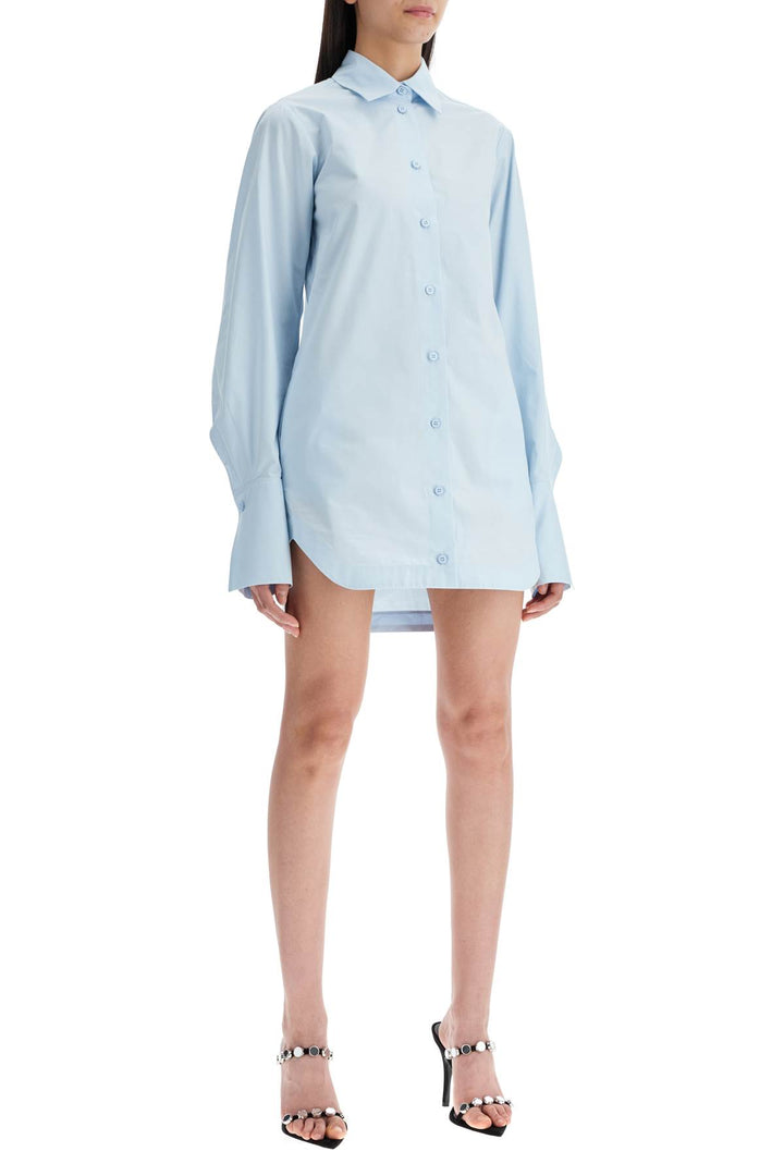 The Attico mini chemisier shirt dress