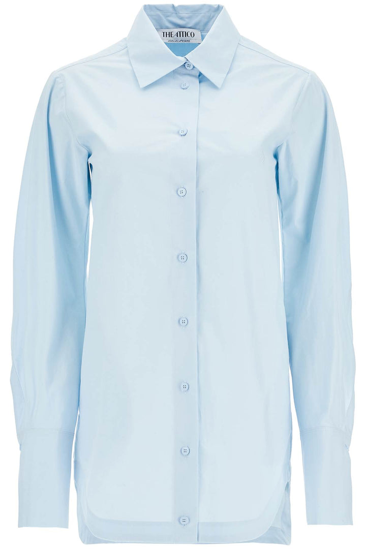 The Attico mini chemisier shirt dress