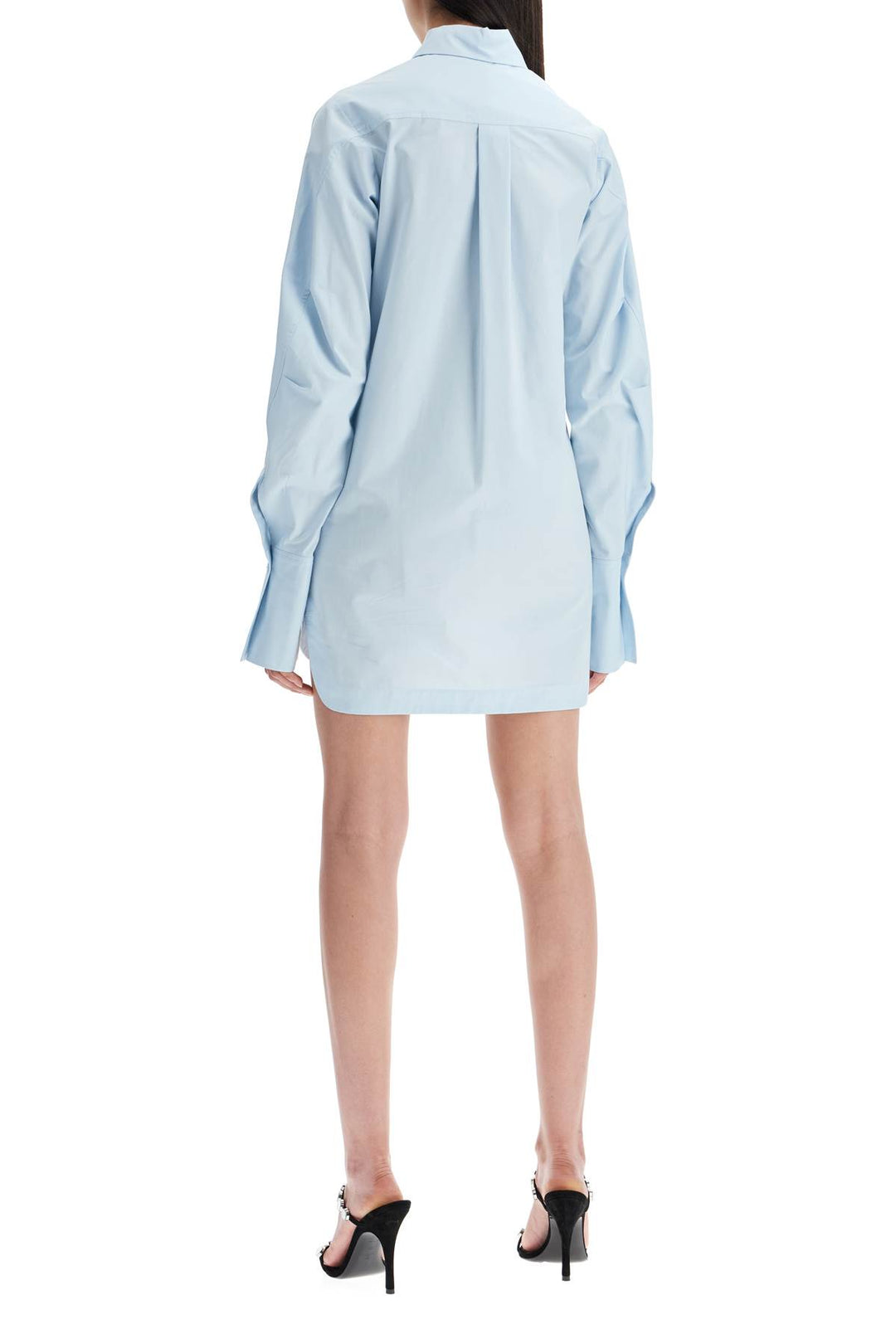 The Attico mini chemisier shirt dress