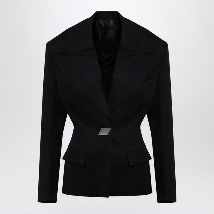 The Attico jacket with epaulettes
