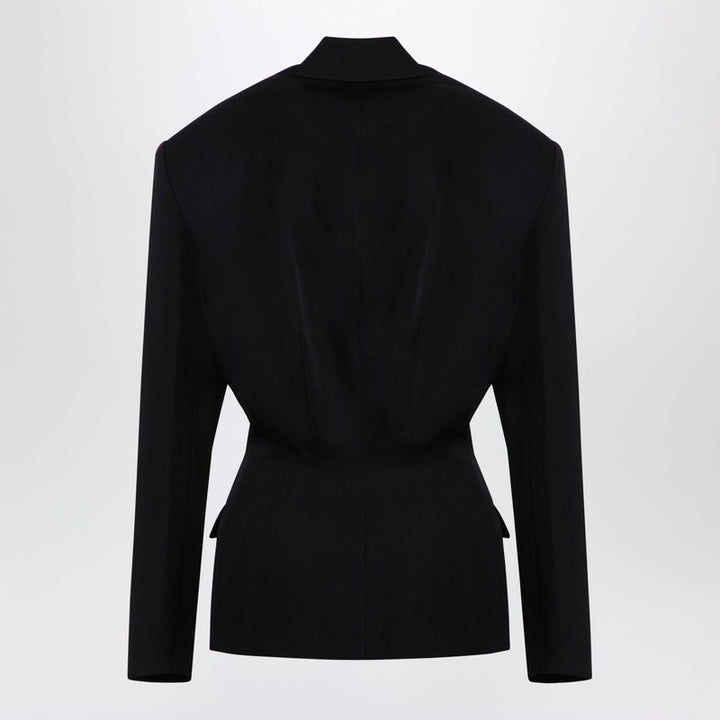 The Attico jacket with epaulettes