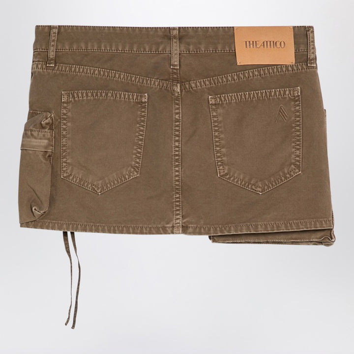 The Attico Fay cargo miniskirt