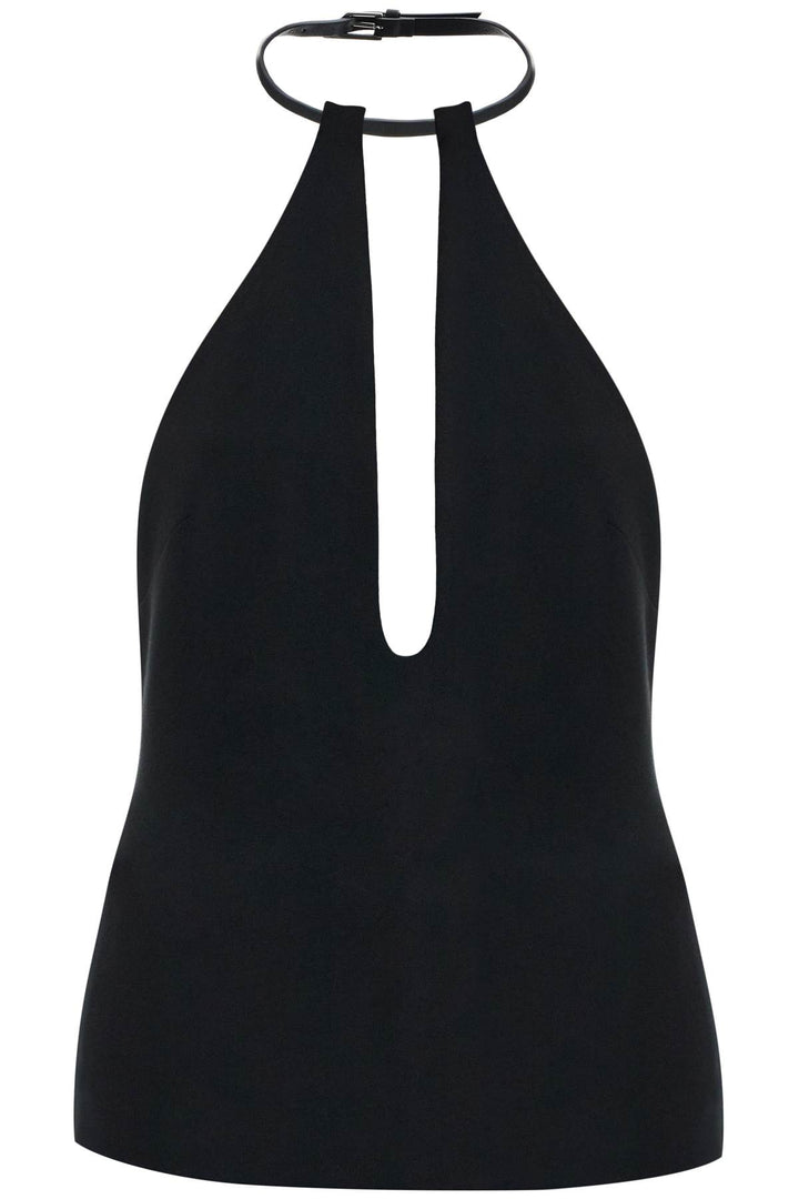 The Attico halter neck top