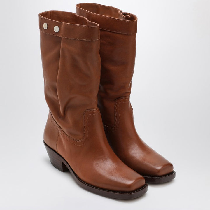 ISABEL MARANT Ademe leather biker boots
