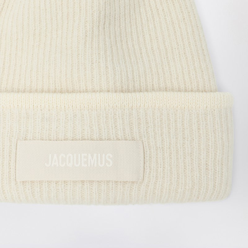 JACQUEMUS Ribbed wool hat