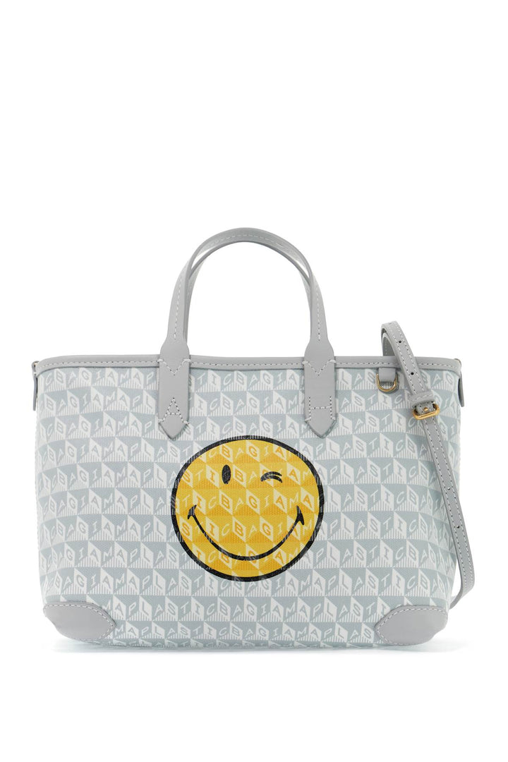 Anya Hindmarch Tote Bag Replace With Double Quotei Am A Plastic Bagreplace With Double Quote In   Grey