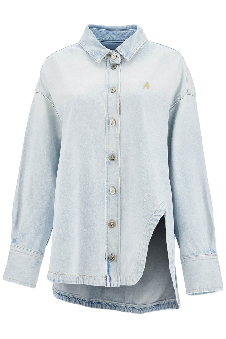 The Attico Denim Diana Overshirt