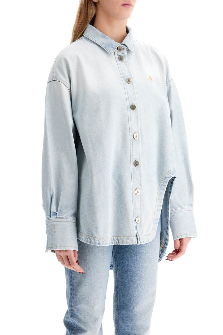 The Attico Denim Diana Overshirt