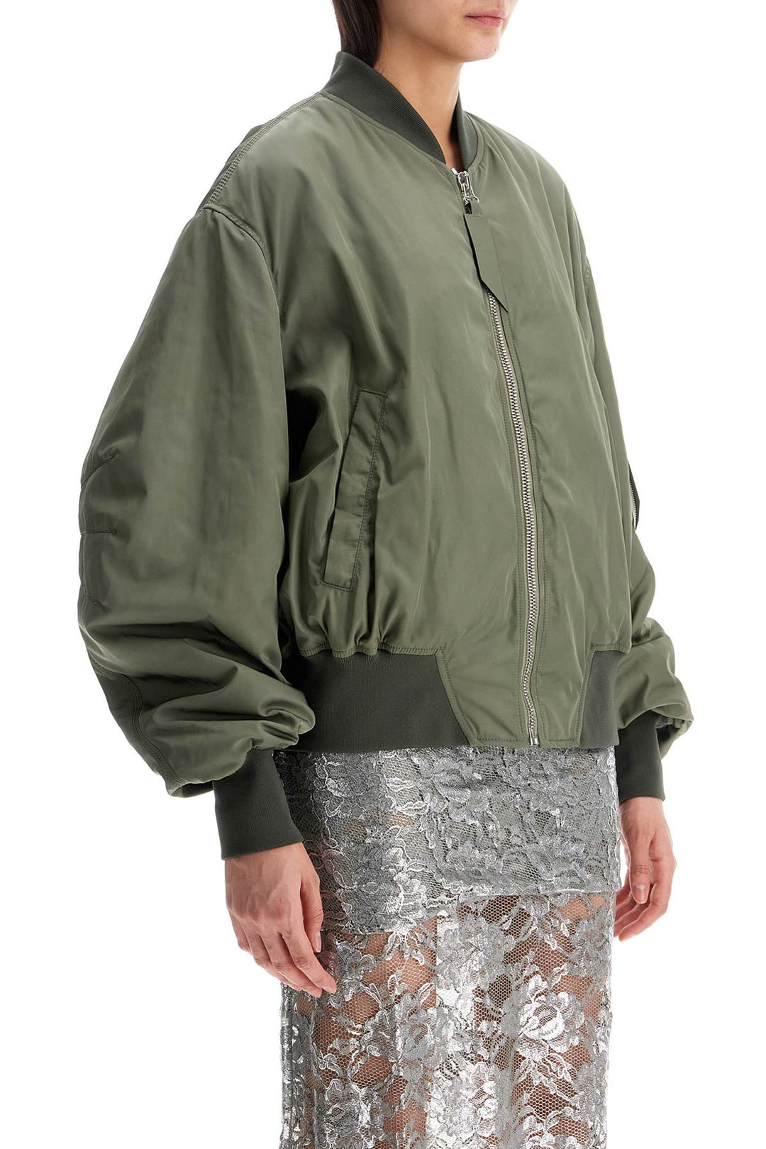 The Attico oversized bomber jacket