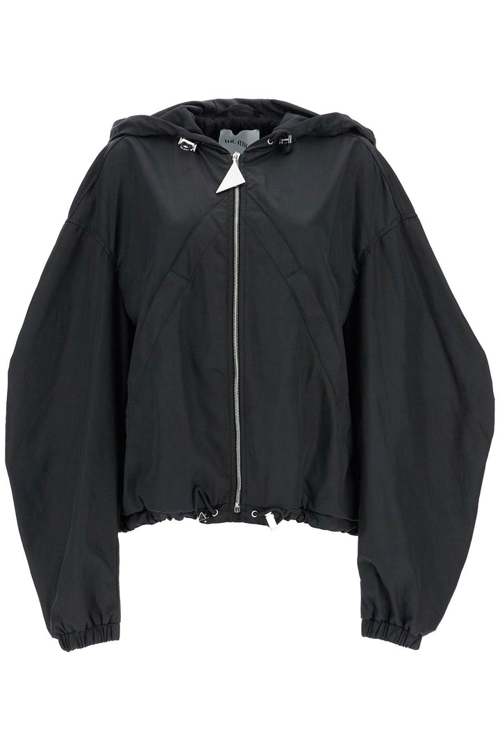 The Attico oversized hooded bomber jacket