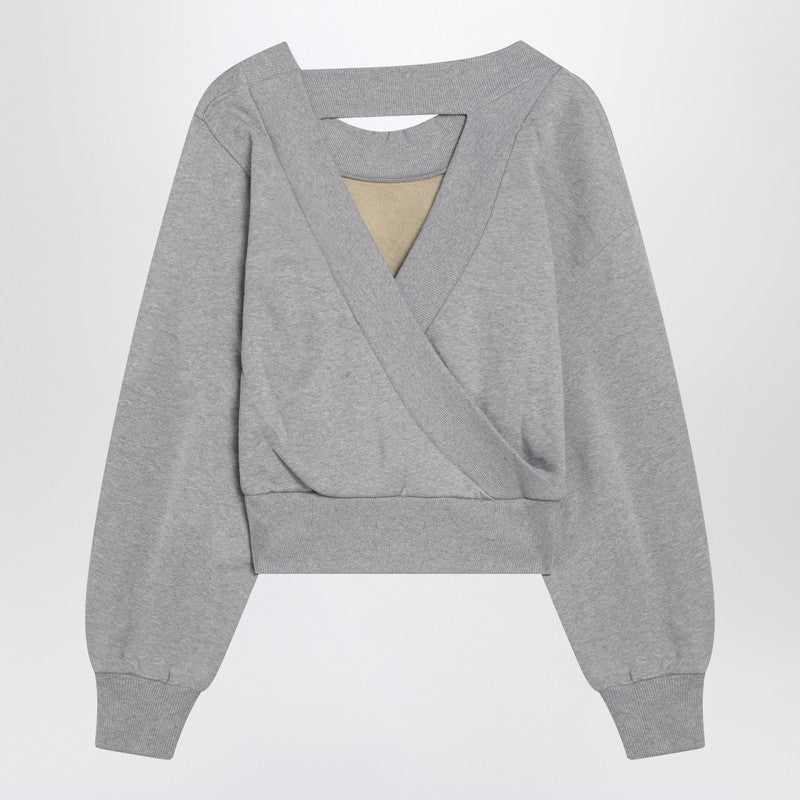 The Attico cut-out sweatshirt