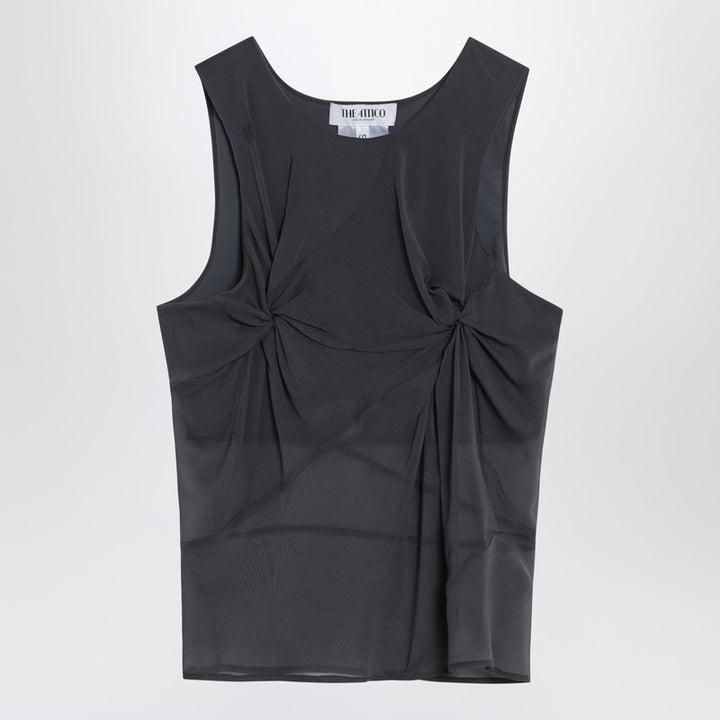 The Attico silk tank top