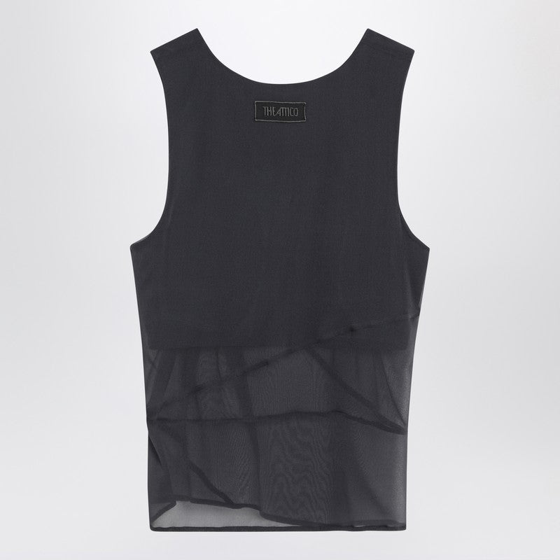 The Attico silk tank top