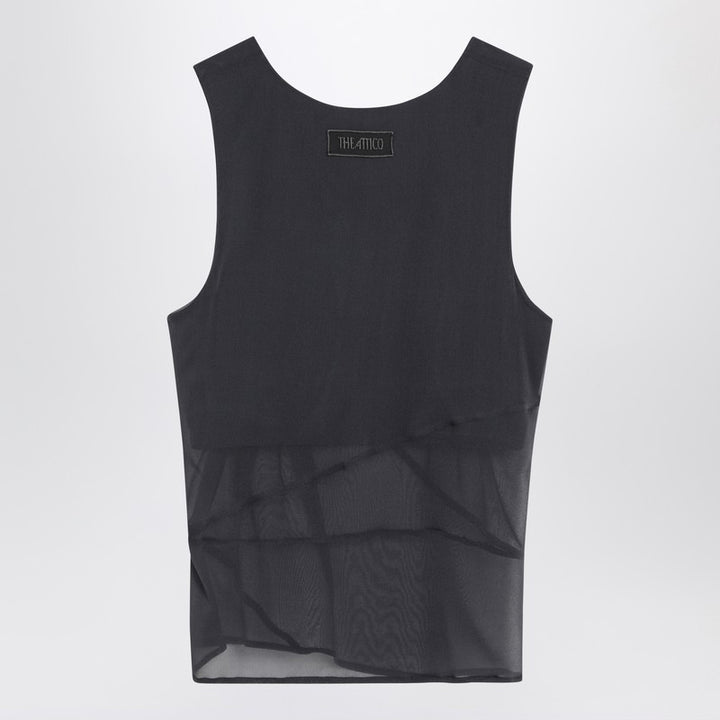 The Attico silk tank top