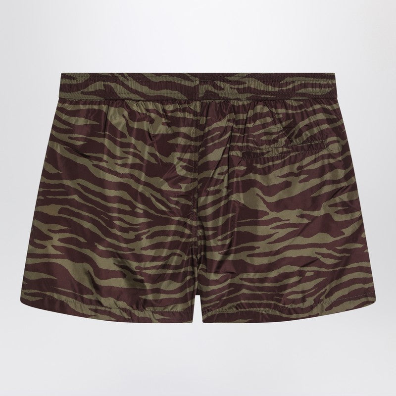 The Attico Zebra shorts