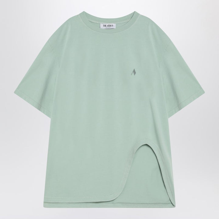 The Attico asymmetrical oversized T-shirt