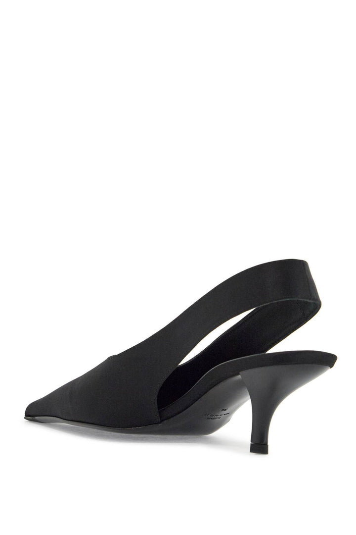 Toteme satin slingbacks with stiletto heel