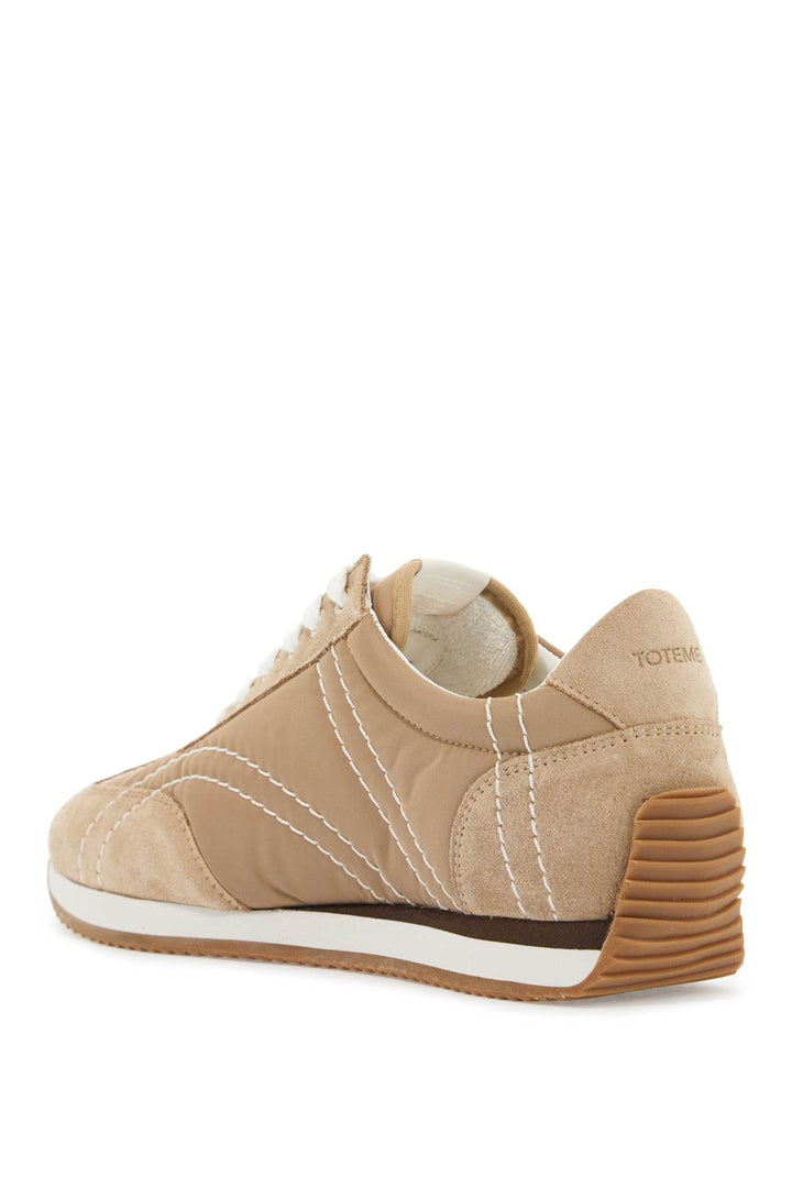 Toteme sneakers with suede finish