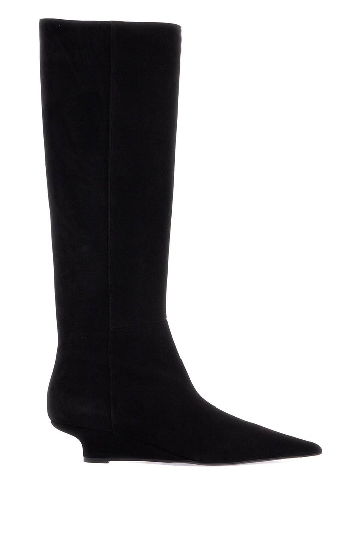 Toteme suede knee-high boots