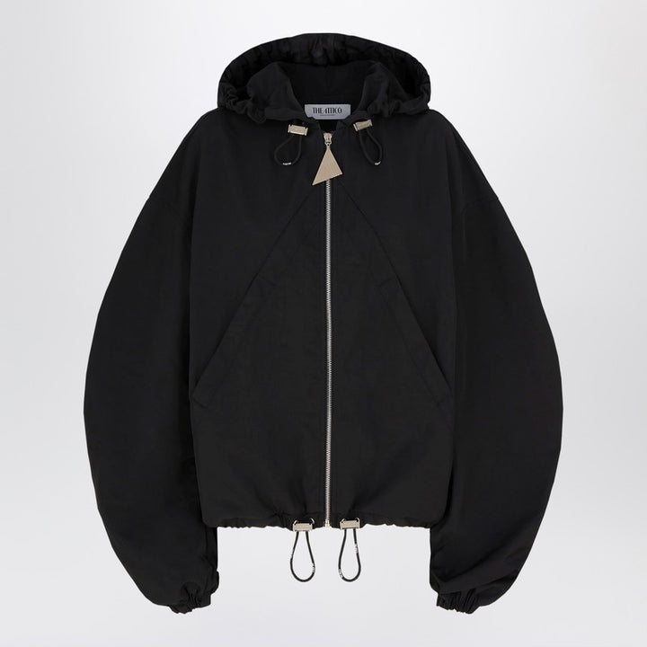 The Attico hooded bomber jacket