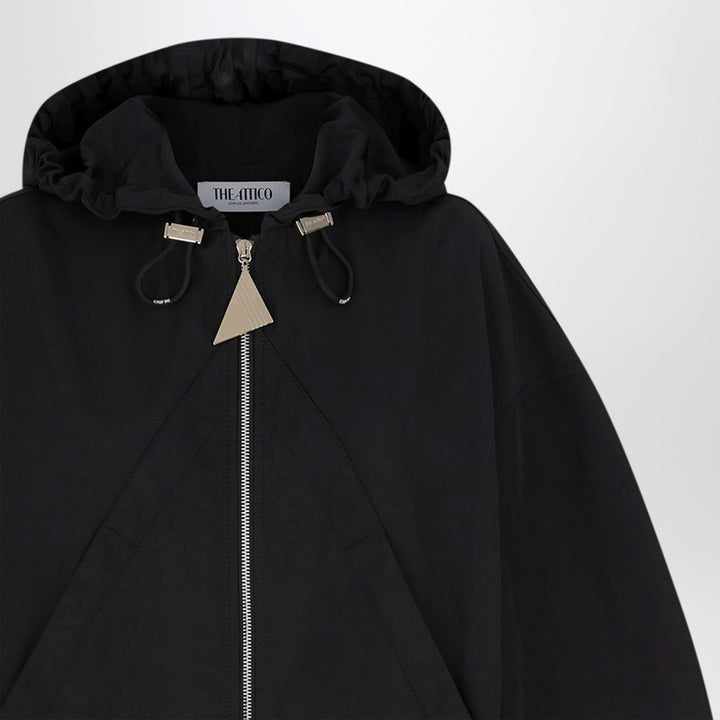The Attico hooded bomber jacket